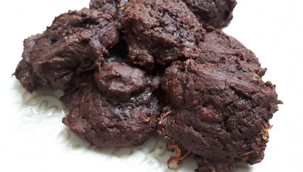 Chocolate Fudge Zucchini Cookies