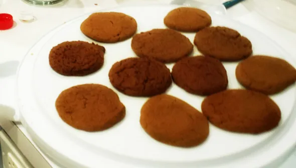 Gingerbread jumbles