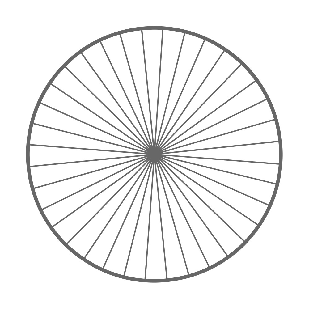 Drawing of a wheel