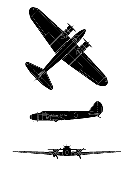 plan du Boeing 247D