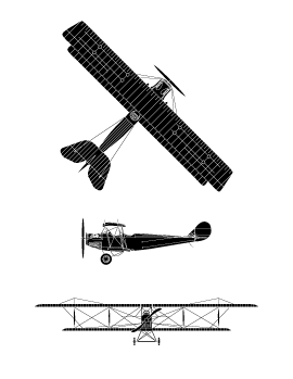 plan du Curtiss JN-4 “Canuck” 