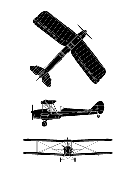 De Havilland D.H.82C2 Menasco Moth