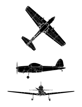 plan du De Havilland Canada DHC-1B2 Chipmunk 2