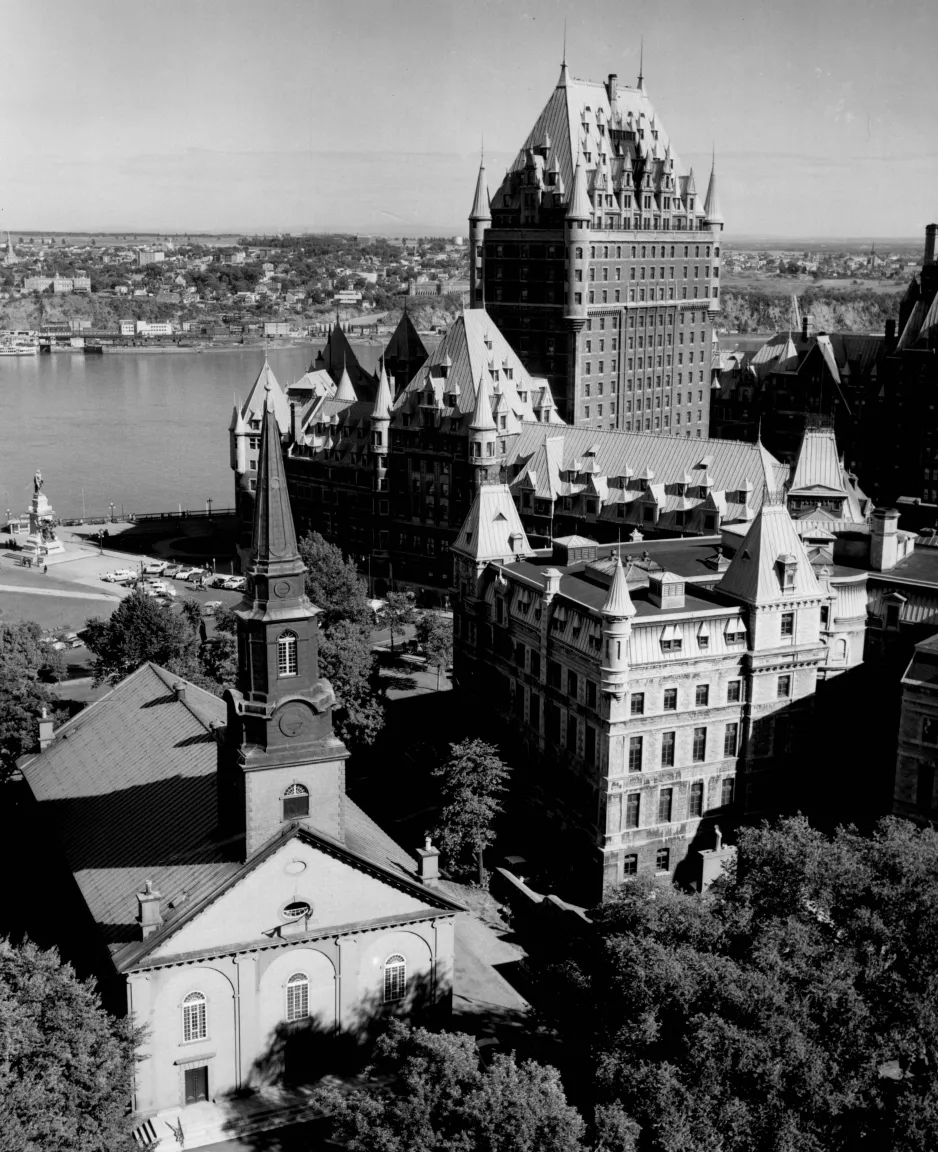 The Chateau Frontenac, Quebec City, 1957