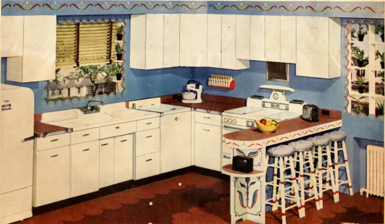  La cuisine des année1950