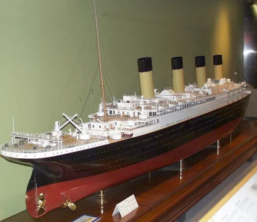 Maquette du Titanic de Bassett-Lowke Ltd.