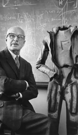 Wilbur R. Franks and his anti-gravity suit, 1962. Source: University of Toronto Archives