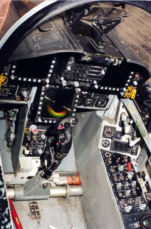 Interior of the McDonnell Douglas CF-188B (CF-18B)