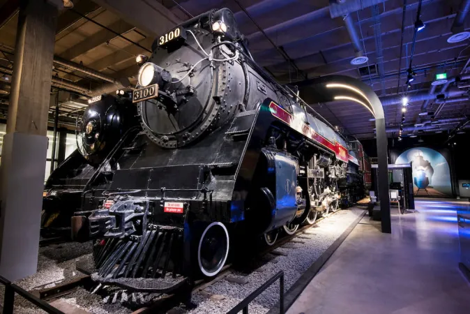 Photo of a locomotive from Steam: A World in Motion