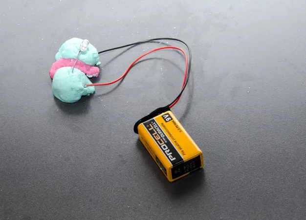 The squishy circuit testing part 2