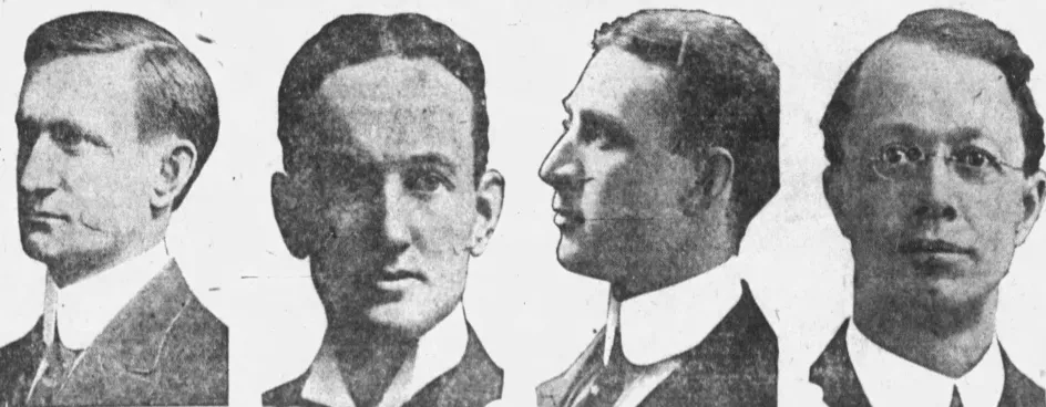 The main protagonists of the University Crisis of 1919. Anon., “Professors Asked To Resign From University.” The Saskatoon Daily Star, 28 July 1919, 3.