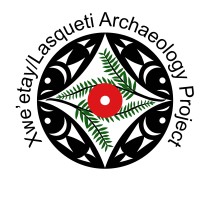 Logo for the Xwe’etay/Lasqueti Archaeological Project