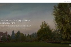 Google Arts & Culture virtual exhibition screenshot, featuring the Central Experimental Farm