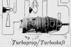 The first turboprop engine designed in Canada, the PT6 of Canadian Pratt & Whitney Aircraft Company Limited. Anon., “Advertisement – Canadian Pratt & Whitney Aircraft Company Limited.” The Gazette, 14 November 1960, 24. 