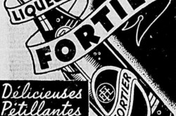 Une annonce publicitaire sobre et sans fioriture d’Elzéar Fortier Limitée de Québec, Québec. Anon., « Publicité – Elzéar Fortier Limitée. » L’Action catholique, 8 avril 1946, 9.