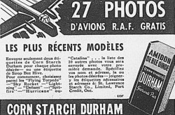 Une annonce publicitaire de St. Lawrence Starch Company Limited, Port Credit, Ontario. Anon., « Publicité – St. Lawrence Starch Company Limited. » Le Bulletin des agriculteurs, septembre 1941, 61.